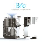 Dispensador de agua de mesa carga superior Brio CLCTTL520 tres temperaturas agua fria caliente templada certificado Ener