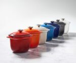 Arrocera de hierro fundido esmaltado con tapa e inserto de cerámica Le Creuset LS4101S-1867SS 2.1 litros 2.25 cuartos de