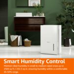 Deshumidificador Basics MDUDP-35AEN1-BA8 35 Pintas Energy Star para Espacios hasta 2500 pies² con Reinicio Automático