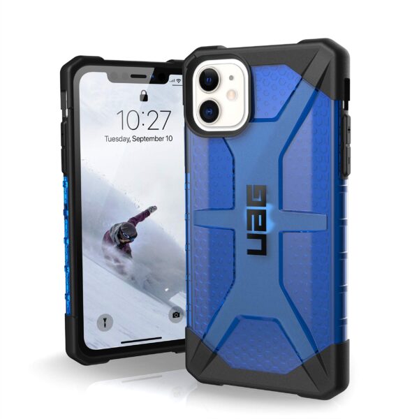 URBAN ARMOR GEAR UAG - Funda para iPhone 11 [pantalla de 6.1 pulgadas] Plasma ligera y resistente [cobalto] funda milita