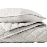 Juego de edredón Vera Wang Revman International USHSA91130460 terciopelo King 3 piezas Diamond Velvet marfil natural