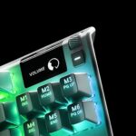 Teclado Mecánico Gaming TKL SteelSeries Apex 7 TKL 64747 Pantalla OLED Interruptores Marrones QWERTY