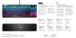 Teclado Mecánico Gaming TKL SteelSeries Apex 7 TKL 64747 Pantalla OLED Interruptores Marrones QWERTY