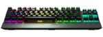 Teclado Mecánico Gaming TKL SteelSeries Apex 7 TKL 64747 Pantalla OLED Interruptores Marrones QWERTY