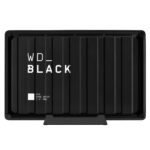 Disco Duro Externo para Gaming WD Black D10 WDBA3P0080HBK-NESN 8TB 250 MB/s 7200 RPM compatible con PlayStation Xbox PC
