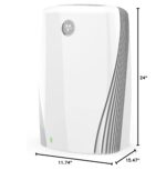Purificador de aire Vornado PCO575DC AC1-0043-43 True HEPA carbón activo pantalla plateada antivirales cobertura habitac