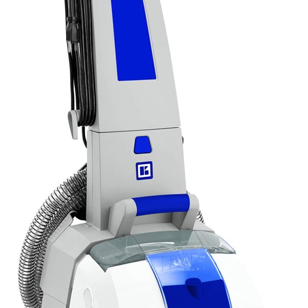 Extractor limpieza profunda Koblenz CC-1210 alfombras pisos duros con manguera tapicería y cepillos blanco azul