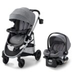 Sistema de viaje 3 en 1 Graco Modes Pramette Newell 2173529 con asiento de auto SnugRide 35 y carriola modular convertib