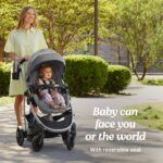 Sistema de viaje 3 en 1 Graco Modes Pramette Newell 2173529 con asiento de auto SnugRide 35 y carriola modular convertib