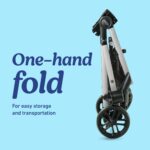 Sistema de viaje 3 en 1 Graco Modes Pramette Newell 2173529 con asiento de auto SnugRide 35 y carriola modular convertib