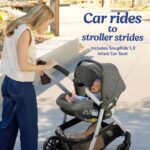 Sistema de viaje 3 en 1 Graco Modes Pramette Newell 2173529 con asiento de auto SnugRide 35 y carriola modular convertib