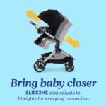 Sistema de viaje 3 en 1 Graco Modes Nest Newell 2173542 asiento de auto y carriola con portabebes ajustable Slide2Me