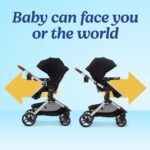 Sistema de viaje 3 en 1 Graco Modes Nest Newell 2173542 asiento de auto y carriola con portabebes ajustable Slide2Me