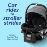 Sistema de viaje 3 en 1 Graco Modes Nest Newell 2173542 asiento de auto y carriola con portabebes ajustable Slide2Me