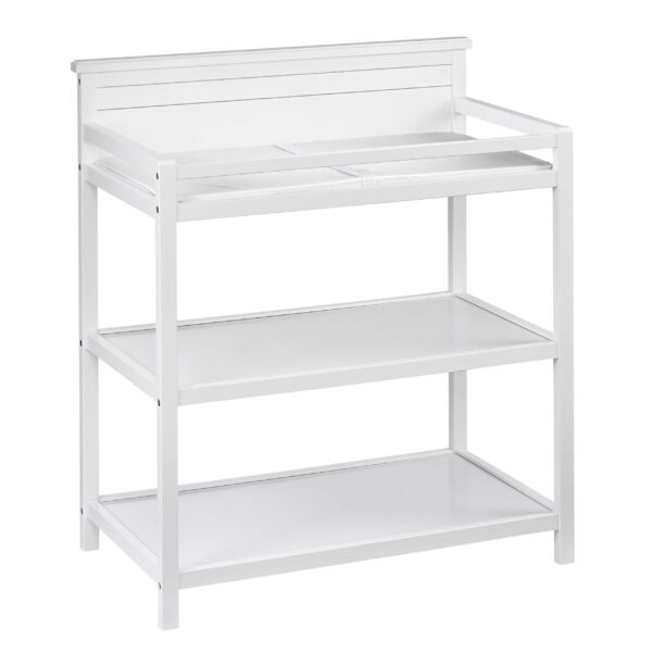 Oxford Baby Cambiador universal con almohadilla, blanco nieve