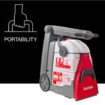 Extractor de Alfombras Vertical Sanitaire Restore SC6100A doble motor grado comercial
