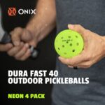 Onix Pelotas de pickleball para exteriores