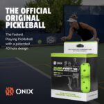 Onix Pelotas de pickleball para exteriores