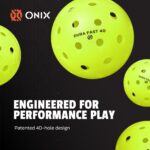 Onix Pelotas de pickleball para exteriores