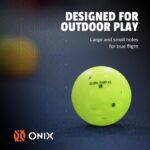 Onix Pelotas de pickleball para exteriores