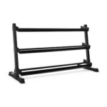 CAP 2-Tier & 3-Tier Dumbbell Rack for Home Gym, Heavy-Duty Steel Weight Storage Rack for Hex Dumbbells, Holds 5-35lb 5-5