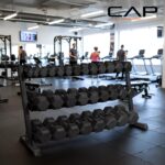 CAP 2-Tier & 3-Tier Dumbbell Rack for Home Gym, Heavy-Duty Steel Weight Storage Rack for Hex Dumbbells, Holds 5-35lb 5-5