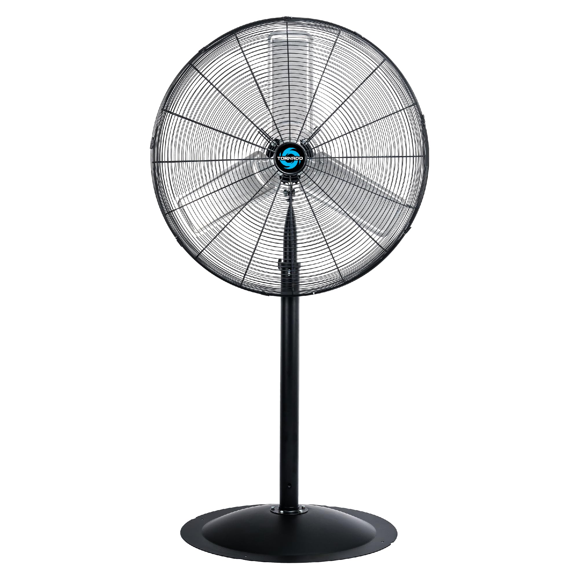 Version 1.0.0 Ventilador de pedestal Tornado HI-FAN-30HVF-1P 30 pulgadas 8850 CFM 3 velocidades metal industrial certificación UL