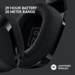 Auriculares inalámbricos para juegos Logitech G733 Lightspeed, diadema de suspensión, Lightsync RGB, micrófono Blue VO!C