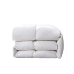 Edredón de fibra de plumón Serta Blue Ridge Home Fashions SE010216 100% algodón 300 hilos 500 poder de relleno talla Kin