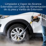 Trapeador de vapor 3 en 1 con vaporizador de mano Bissell Power Steamer 2685A para interiores y exteriores garaje automó