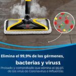 Trapeador de vapor 3 en 1 con vaporizador de mano Bissell Power Steamer 2685A para interiores y exteriores garaje automó