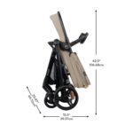 Sistema de viaje Pivot NXT Evenflo TS101412572 cochecito y asiento auto infantil LiteMax NXT café late