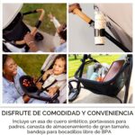 Evenflo Sistema de viaje Pivot NXT con asiento de automóvil infantil LiteMax NXT (gris Silverado)