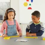 hand2mind NumberLine - Reloj de enseñanza para aprender a decir la hora, reloj analógico de aprendizaje en el aula, mani