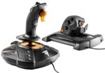 ThrustMaster TFRP Pedales de timón y T16000M FCS HOTAS para PC (USB, Pedales, Joystick, Ergonómico, Controlador de Vuelo