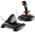 ThrustMaster TFRP Pedales de timón y T16000M FCS HOTAS para PC (USB, Pedales, Joystick, Ergonómico, Controlador de Vuelo