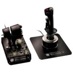 Joystick Timón para Simulador de Vuelo Thrustmaster HOTAS Warthog TFRP Bundle para PC réplica A-10C metal 55 botones pro