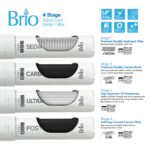 Dispensador de agua sin garrafón Brio CLPOU520UVF4 de conexión directa autolimpiante de acero inoxidable con filtro tres