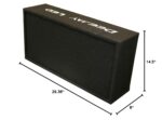 Deejay LED Dos woofers de 10 pulgadas más tres tweeters BL