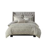 Juego de edredón jacquard Madison Park MPS10-459 poliéster 9 piezas tamaño King