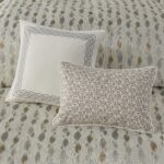Juego de edredón jacquard Madison Park MPS10-459 poliéster 9 piezas tamaño King