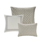 Juego de edredón jacquard Madison Park MPS10-459 poliéster 9 piezas tamaño King