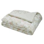 Juego de edredón reversible Laura Ashley Revman International USHS8K1146478 algodón talla King color azul pastel Madelyn