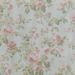 Juego de edredón reversible Laura Ashley Revman International USHS8K1146478 algodón talla King color azul pastel Madelyn