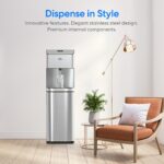 Dispensador Enfriador de Agua Brio Moderna CLBL720SC Carga Inferior Triple Temperatura Regulable Autolimpieza Panel Táct
