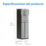 Dispensador Enfriador de Agua Brio Moderna CLBL720SC Carga Inferior Triple Temperatura Regulable Autolimpieza Panel Táct