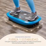 Plataforma de Vibracion 4D LifePro Rumblex Plus LP-RMXPLS-BLU 3 Motores 60 Velocidades 7 Modos 500 lb
