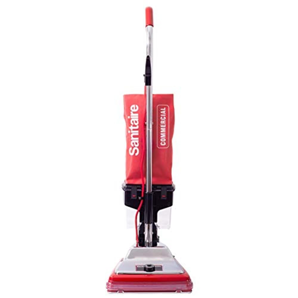 Version 1.0.0 Aspiradora Vertical Comercial Sanitaire SC887E Tradition 10" x 14.5" x 26.5" Roja