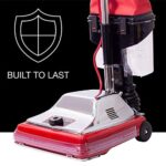 Aspiradora Vertical Comercial Sanitaire SC887E Tradition 10" x 14.5" x 26.5" Roja