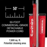 Aspiradora Vertical Comercial Sanitaire SC887E Tradition 10" x 14.5" x 26.5" Roja